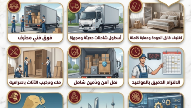 تغليف الأثاث بالبابلز والنايلون الاسترتش