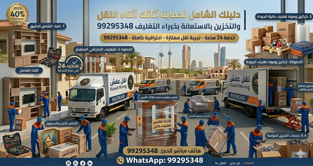 نقل عفش بالكويت 24 ساعة