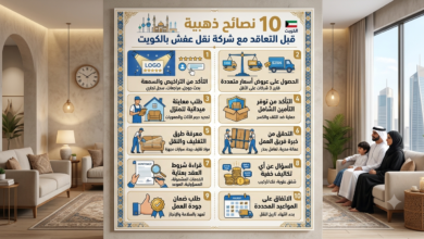10 نصائح قبل التعاقد مع شركة نقل عفش بالكويت 99295348