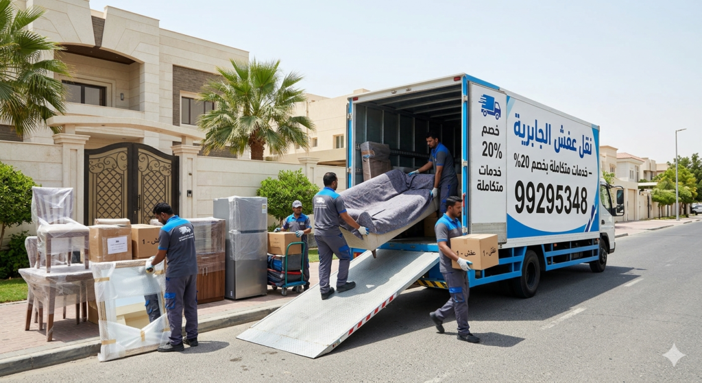 دليل شامل: هاف لوري مغطى لنقل العفش 99295348| حماية كاملة من الغبار والأمطار 2026