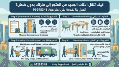 كيف تنقل الأثاث الجديد من المتجر إلى منزلك بدون خدش