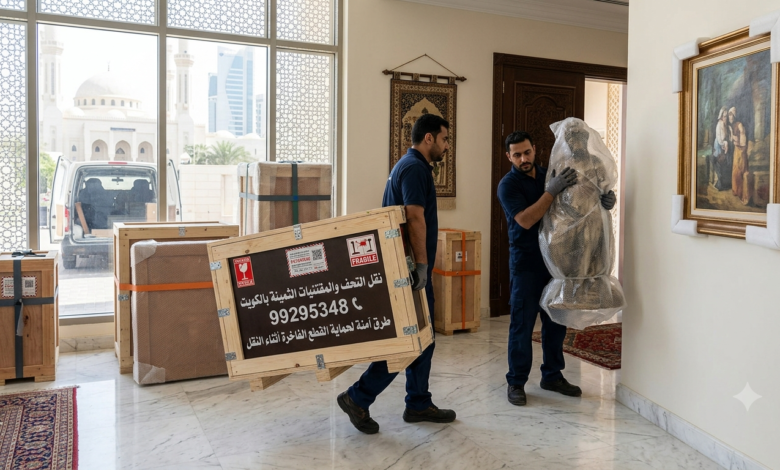 نقل التحف والمقتنيات الثمينة بالكويت 99295348 | طرق آمنة لحماية القطع الفاخرة أثناء النقل