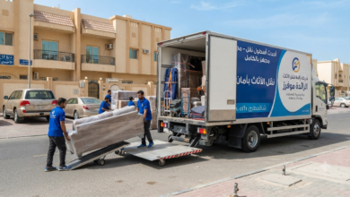 نقل الأثاث بالأحمدي بأحدث سيارات النقل المجهزة