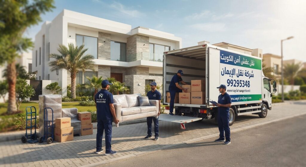 نقل عفش مع ونش رفع بالكويت