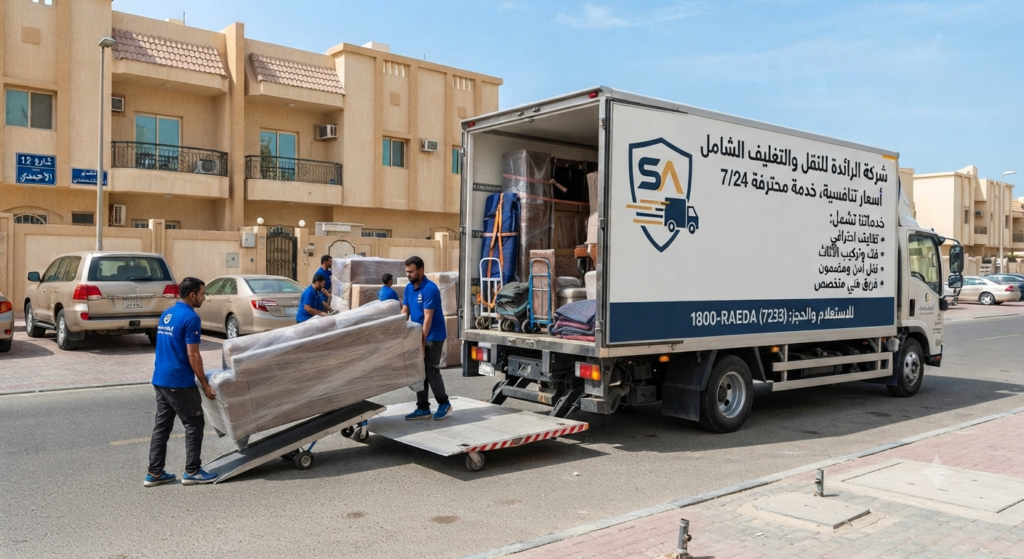 كم تكلفة نقل العفش في حولي